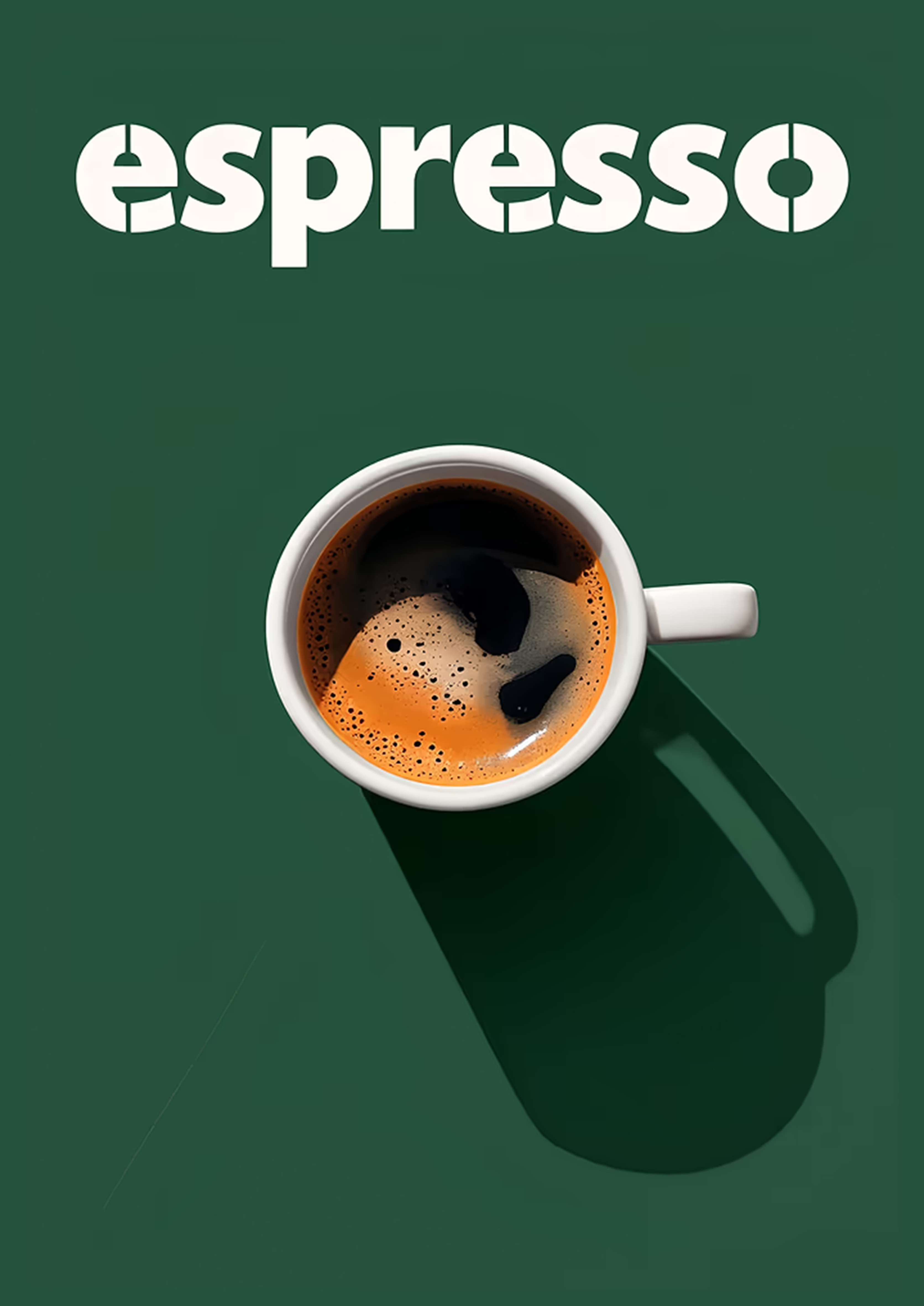 Espresso Coffee metal wall art